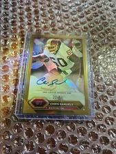 2024 Topps Composite Chris Samuels Chrome Variant TRUE GOLD Auto /50 TCA-CSA