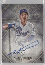 2014 Topps Five Star Auto 240/499 Alex Guerrero #FSA-AG Auto ab3