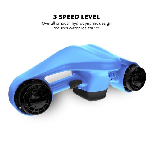 Scooter Subacqueo Elettrico Seascooter con Action Camera Mount Scooter Marino a - Foto 22 di 24