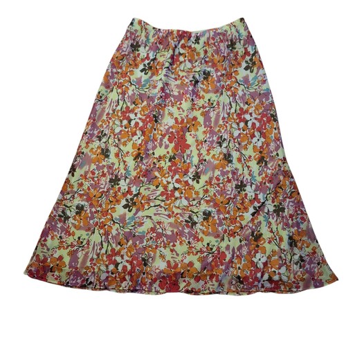 Jupe Longue Maxi (Maxi Skirt) Lane Bryant Taille 14/16 - Occasion En Très Bon État - Multicolore