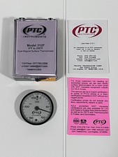 PTC Instruments Model 312F Magnetic Surface Thermometer w/manual New Open Box
