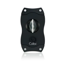Colibri V-CUT Cigar Cutter - Black and Black
