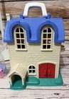 Vtg Fisher Price Little People Doll House #2511 Home Sweet Home 1996 With Figs