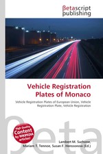 Lambert M. Surhone (u. a.) | Vehicle Registra...