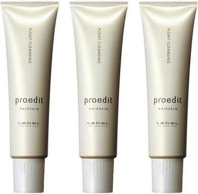 Lebel IAU Proedit Hair Skin Float Cleansing 250mL x 3 Cleanse & Smooth Japan