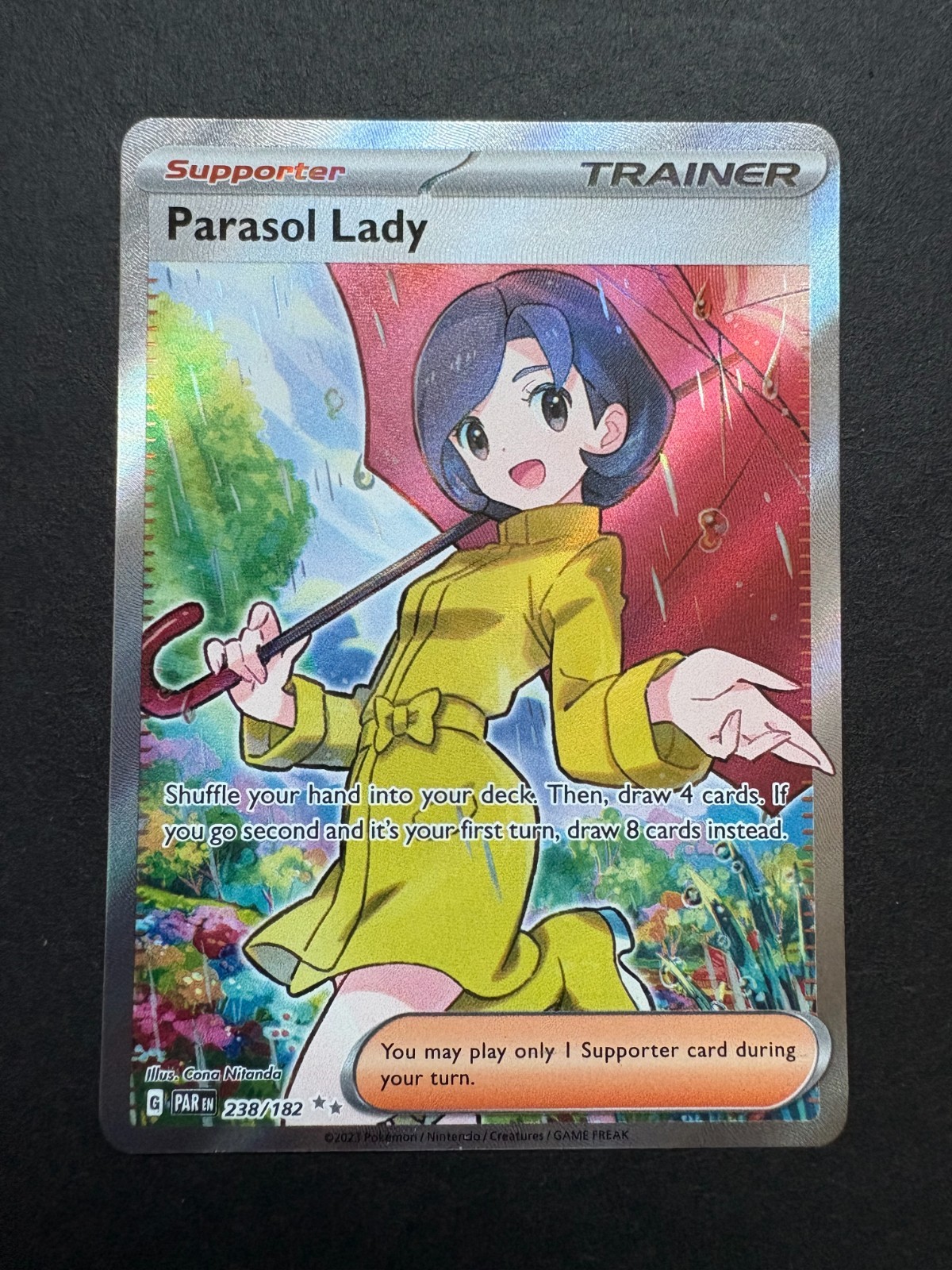 Pokemon Paradox Rift: Parasol Lady 238/182 NM