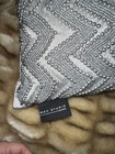 Max Studio Home 11x11 Beaded Decorative Toss Pillow Gorgeous Gray — photo 5