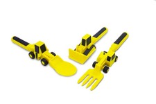 - Construction Utensils Made in USA - Silverware for Toddlers - Utensils for ...
