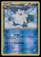 Abomasnow 40/162 Rare BREAKthrough Pokemon Reverse Holo Lightly Played