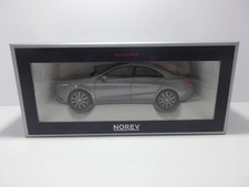 Miniature car 1/18 Norev Mercedes Benz CLA Class Sedan 2013 Mountain Grey Grey M