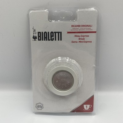 Bialetti Ricambi Originali 1 Cup Moka Mini Express Break Dama 1 Filter 3 Gaskets
