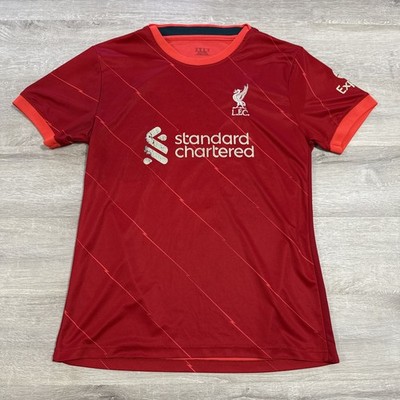 Liverpool FC Jersey 11 Estrellas F.C. #9 Red Soccer Shirt Men s Medium