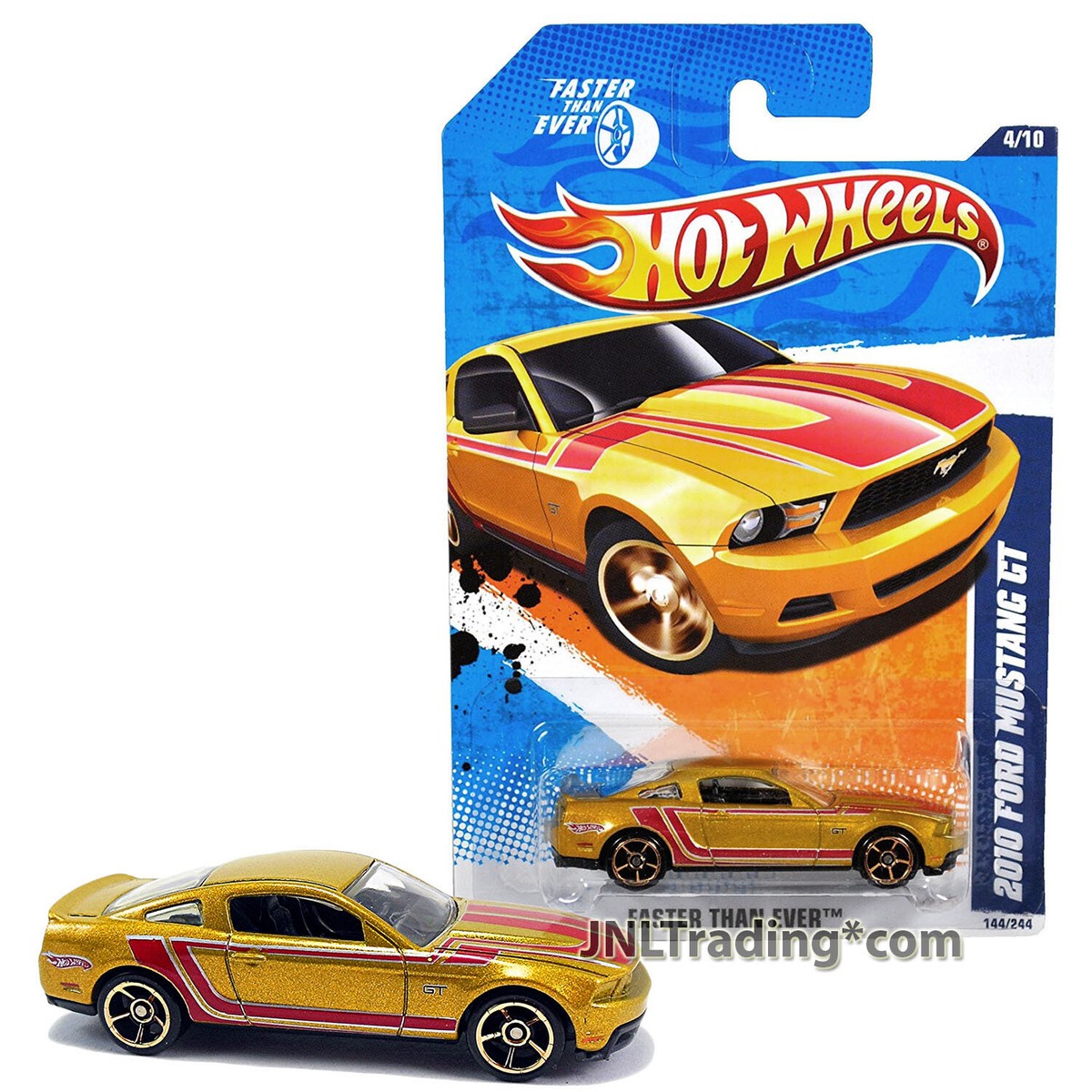 Year 2010 Hot Wheels Faster Than Ever 1:64 Die Cast Car #4