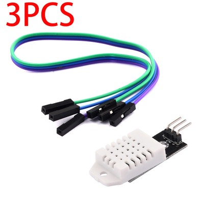 3PCS DHT22 AM2302 Digital Temperature and Humidity Sensor Module 3.3-5.5V USA