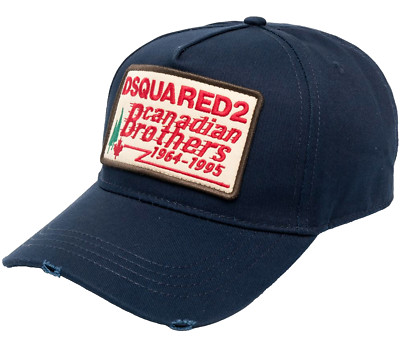 Dsquared2 Baseballcap Canadian Bro Cap Kappe Basebalkappe Hat Hut New Model 