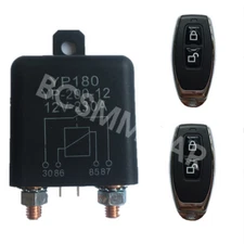 Wireless Remote Control Car Battery Power Disconnect Master Isolator Switch 12V