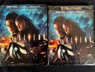 ALIENS-1986 (4K Ultra & 2-Blu-Rays-Digital) W/ Slipcover & Features 2-Versions