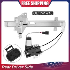Rear Left Driver Side Power Window Regulator w/Motor for Buick Century 1997-2005