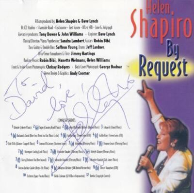 By Request : Helen Shapiro