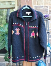 ladies handmade sweater from peru