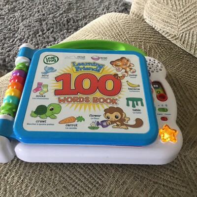 LeapFrog Lernfreunde 100 Wörter elektronisches Tragebuch