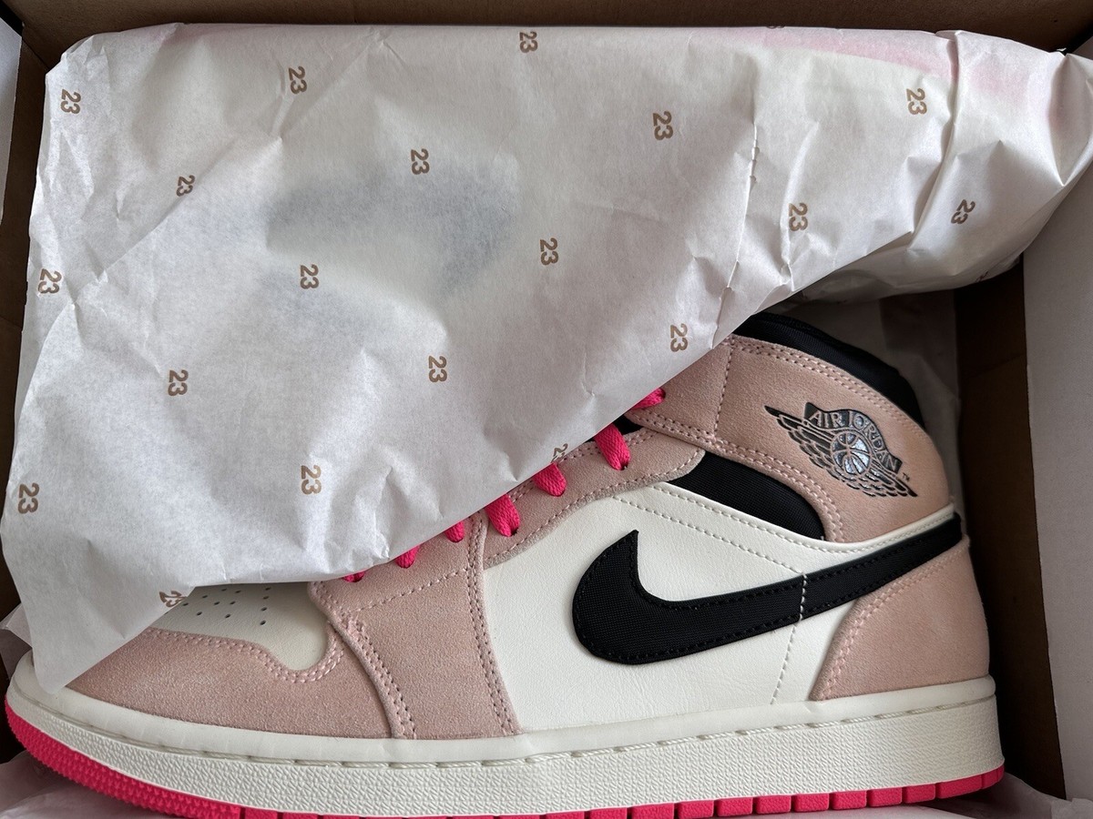 Discount Air Jordan Mid Crimson Tint Hyper Pink Size Jordan Mid