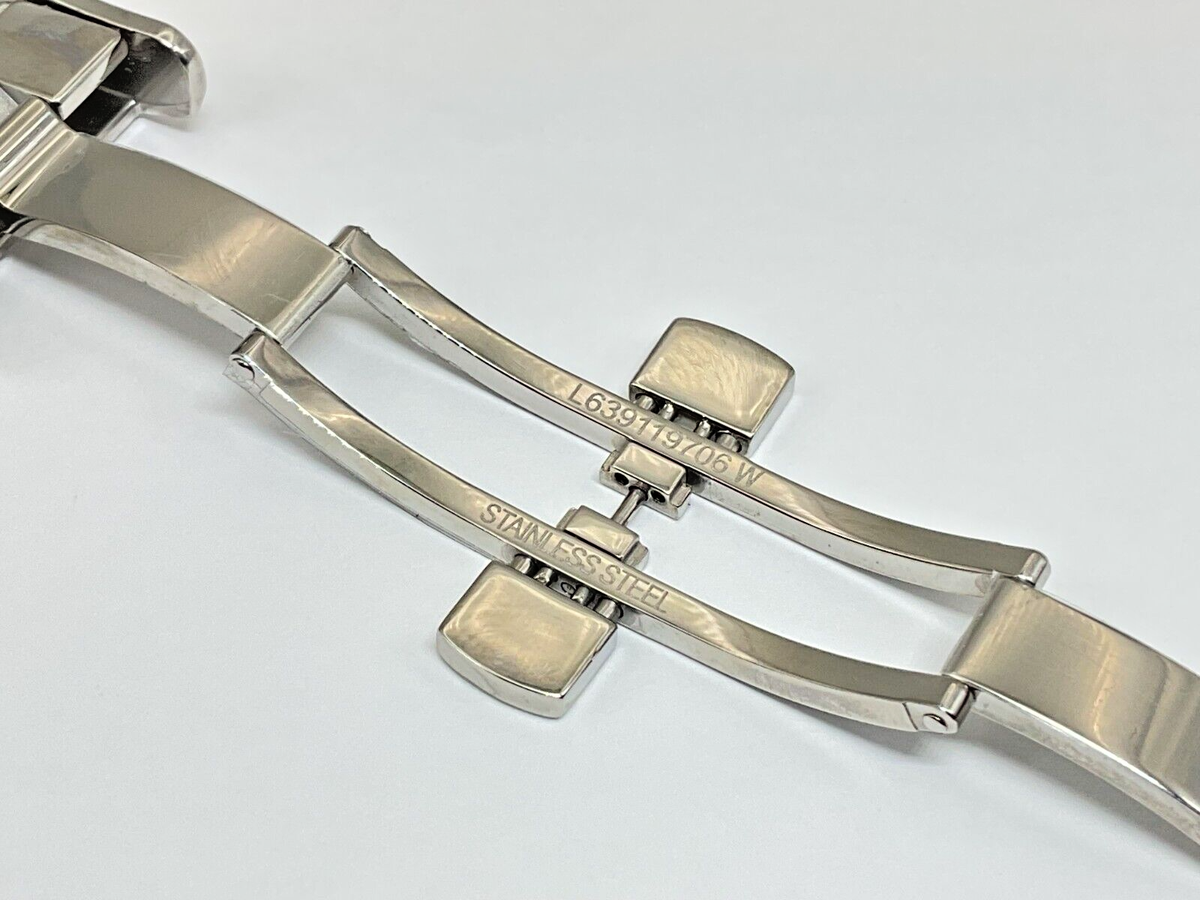 NEW GENUINE LONGINES 18MM DEPLOYMENT CLASP BUCKLE STAINLESS STEEL