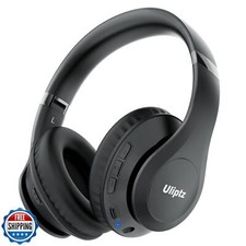 Uliptz Wireless Bluetooth Headphones, 65H Playtime, 6 EQ Sound Modes, HiFi St
