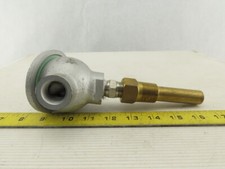 Omega Thermocouple Cast Iron Housing 4" Brass Probe