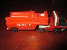 Hot Wheels Redline The Heavyweights Fire Truck 1969/70 Red White Int. Hong Kong