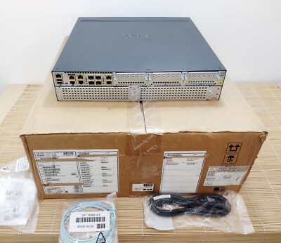 Neu Cisco ISR4451-X-AX/K9 16gb RAM ISR 4451 AX Bundle APP SEC 1xPSU New Open Box