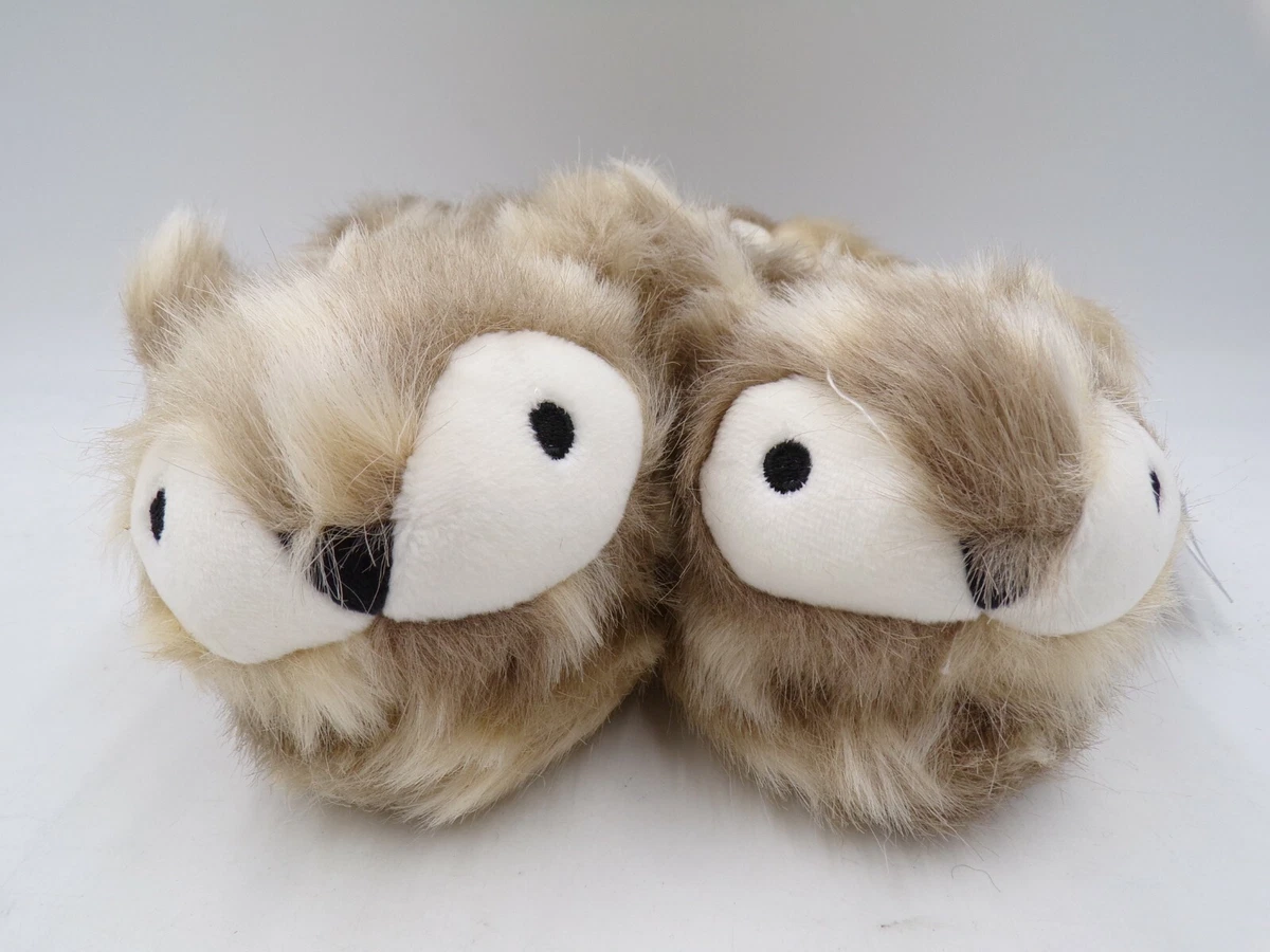 Pottery Barn Kids Critter Faux Fur Fawn Deer Slippers Brown Small 6 9 9115
