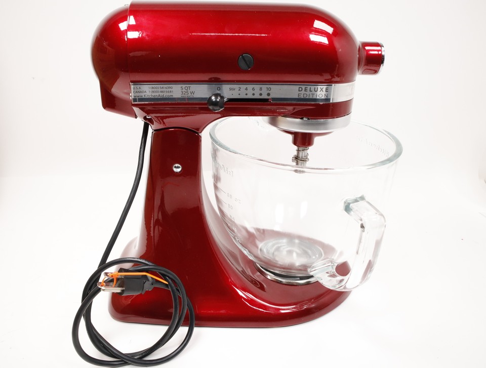 KitchenAid KSM154GBQ2GD TiltHead Stand Mixer 5 Quarts Glass Bowl
