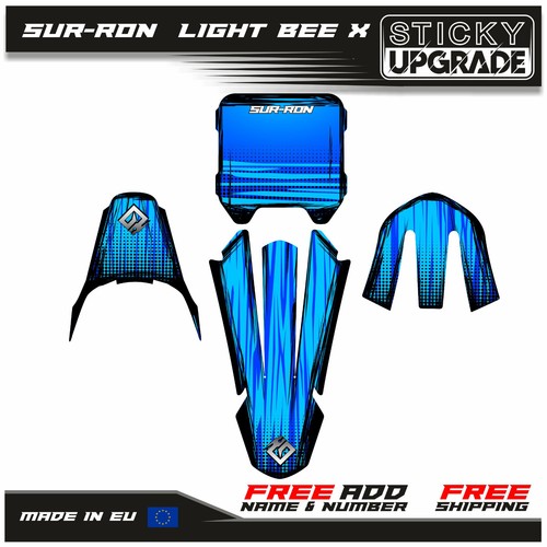 Sur-ron Light Bee Graphics Kit 21 Mil, Surron Wrap, Segway X260 Stickers, Decals - Picture 5 of 9