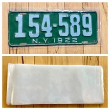 7x16.5 Large License Plate Bags/Sleeves-3 MIL High Clarity & Strength -USA Made