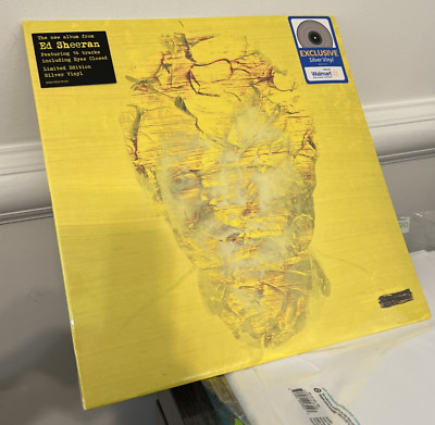 Ed Sheeran Subtract Exclusive Limited Edition Silver Colored Vinyl LP New Sealed