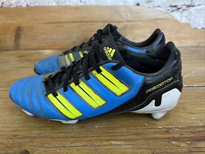 Old Blue Adidas Boots Vintage Adidas Predator Football Boots UK Eu