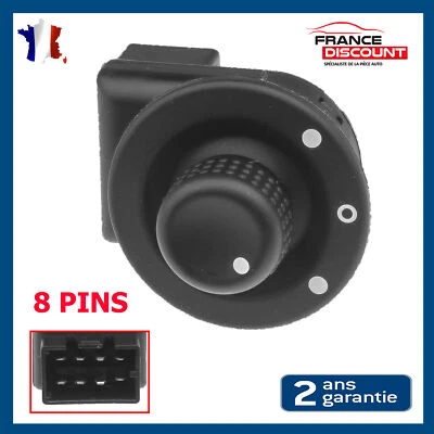 BOUTON DE REGLAGE RETRO POUR CLIO 2 3 LAGUNA 2 SCENIC 2 = 7700410141 275704649R - Photo 1/4