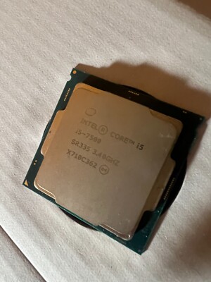 Intel Core i5-7500 Processor (3.4 GHz, 4 Cores, LGA 1151) - SR335