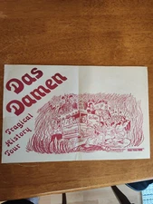 POSTER 11X17 DAS DAMEN SST TRAGICAL HISTORY TOUR