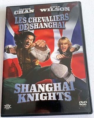 SHANGHAI KNIGHTS-DVD BILINGUAL JACKET-(Action/COMEDY-Jackie