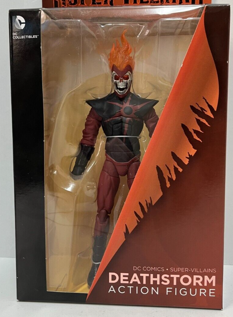 【中古】DC Collectibles DC Comics super-villains Deathstormアクションフィギュアby DC Collectibles [並行輸入品] DC Collectibles DC Comics Super-Villains Deathstorm 7