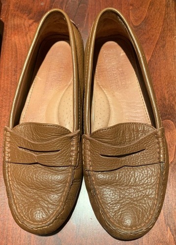 Pebbled Leather Camila Moccasin Driving 