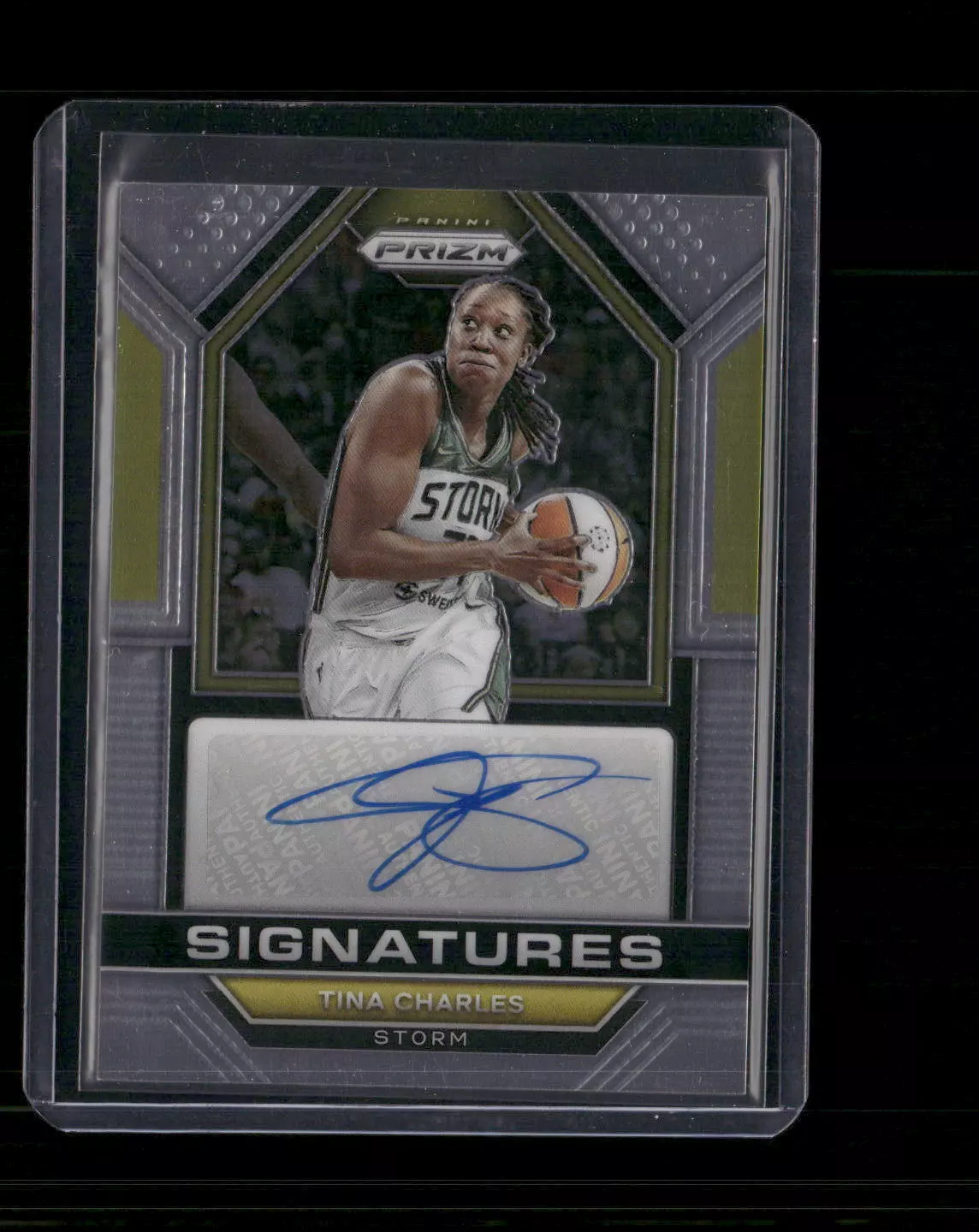 Tina Charles trading card