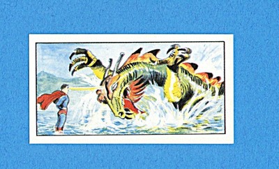 1967 1972 Primrose Confectionery Superman Monster of the Loch England Card #3