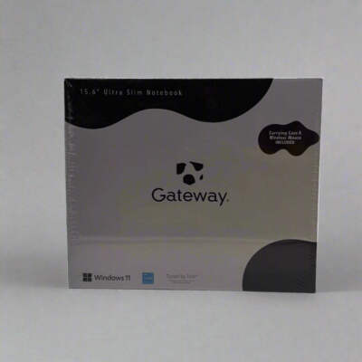 New Gateway Ultra Slim Notebook GWNC31514-BL 15.6'' i3-1115G4 3.0GHz 4GB RAM 128G