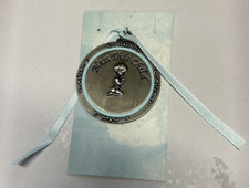 Bless This Child Engraveable Crib Medal Boy