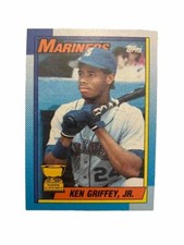 1990 Topps All-Star Rookie KEN GRIFFEY JR. #366 Error Bloody Arm
