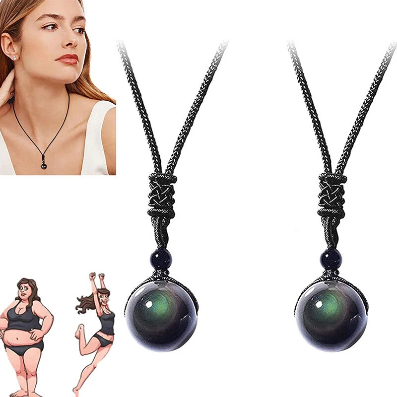 Crystal sale black necklace