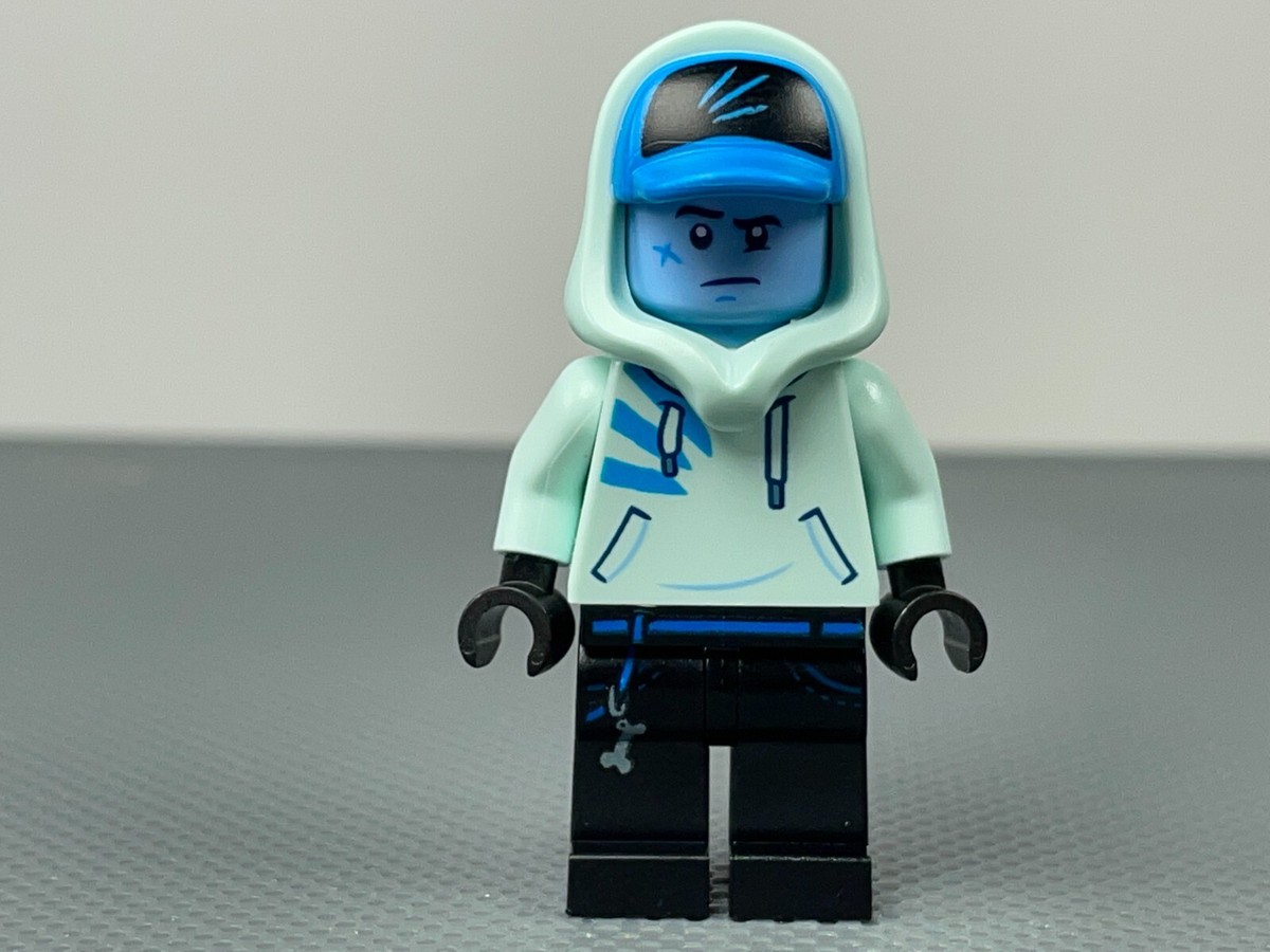 Jack Davids Ghost Hidden Side 70427 LEGO Minifigure Hoodie Hat